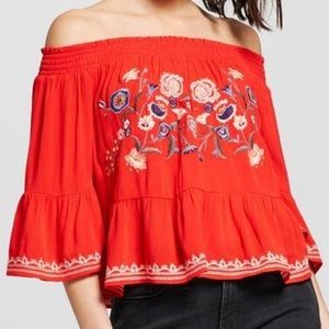 Embroidered Top